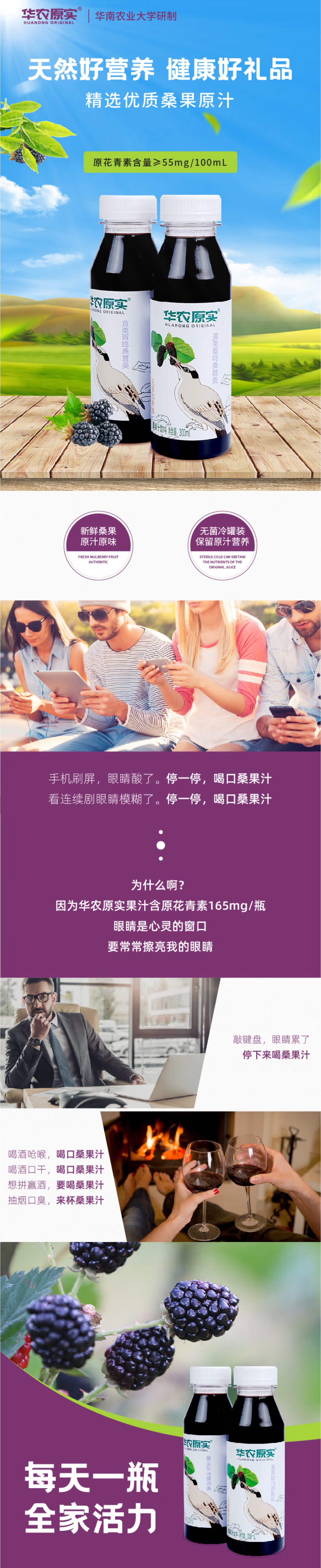 华农原实桑果汁饮料300mlx10-详情图1.jpg